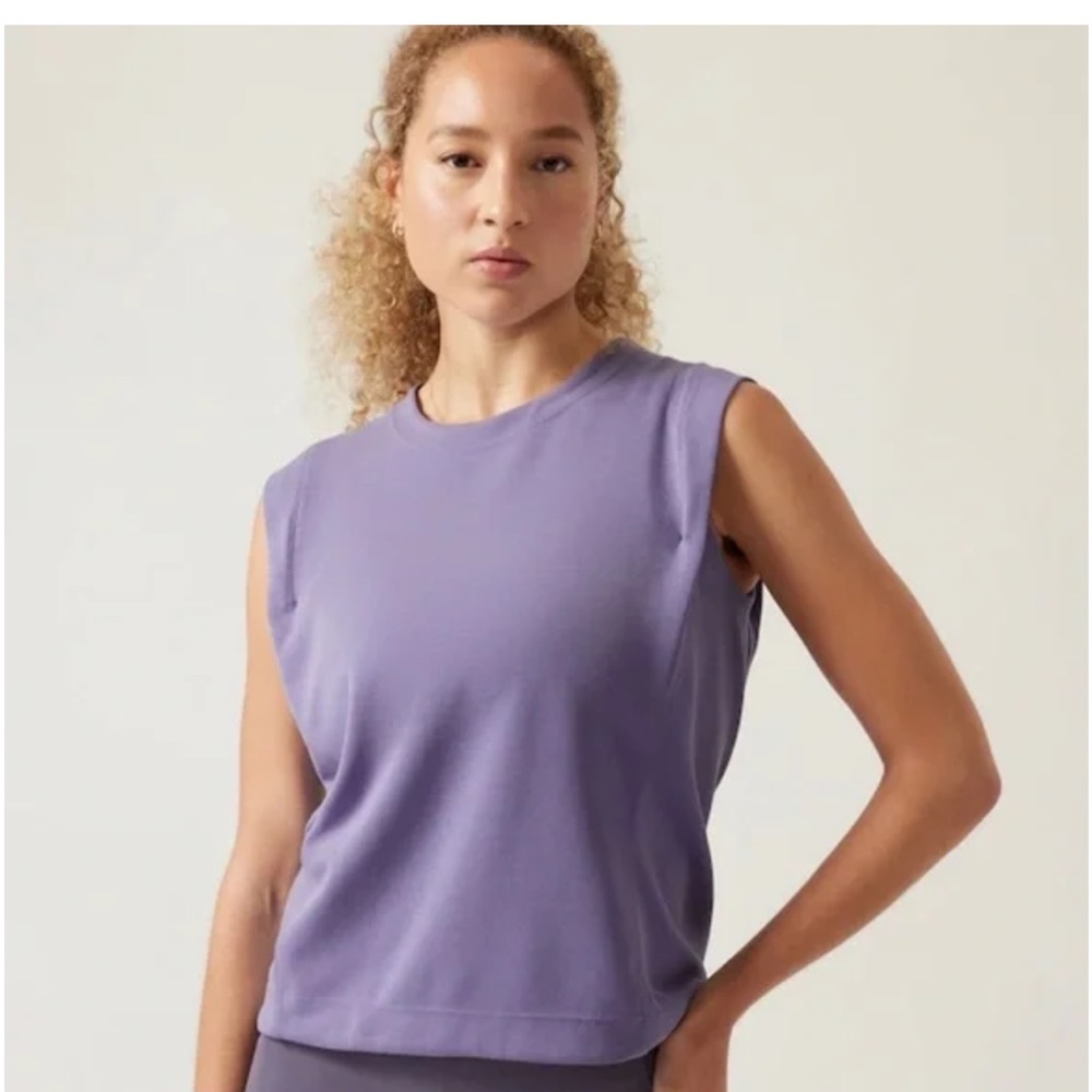 Athleta Tank sweatshirt NWT
